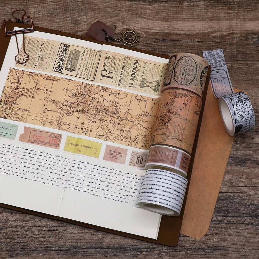 廃盤　カバリーニ　ヴィンテージ　 マスキングテープ　5セット（25巻） カバリーニヴィンテージ マスキングテープ5セット廃盤