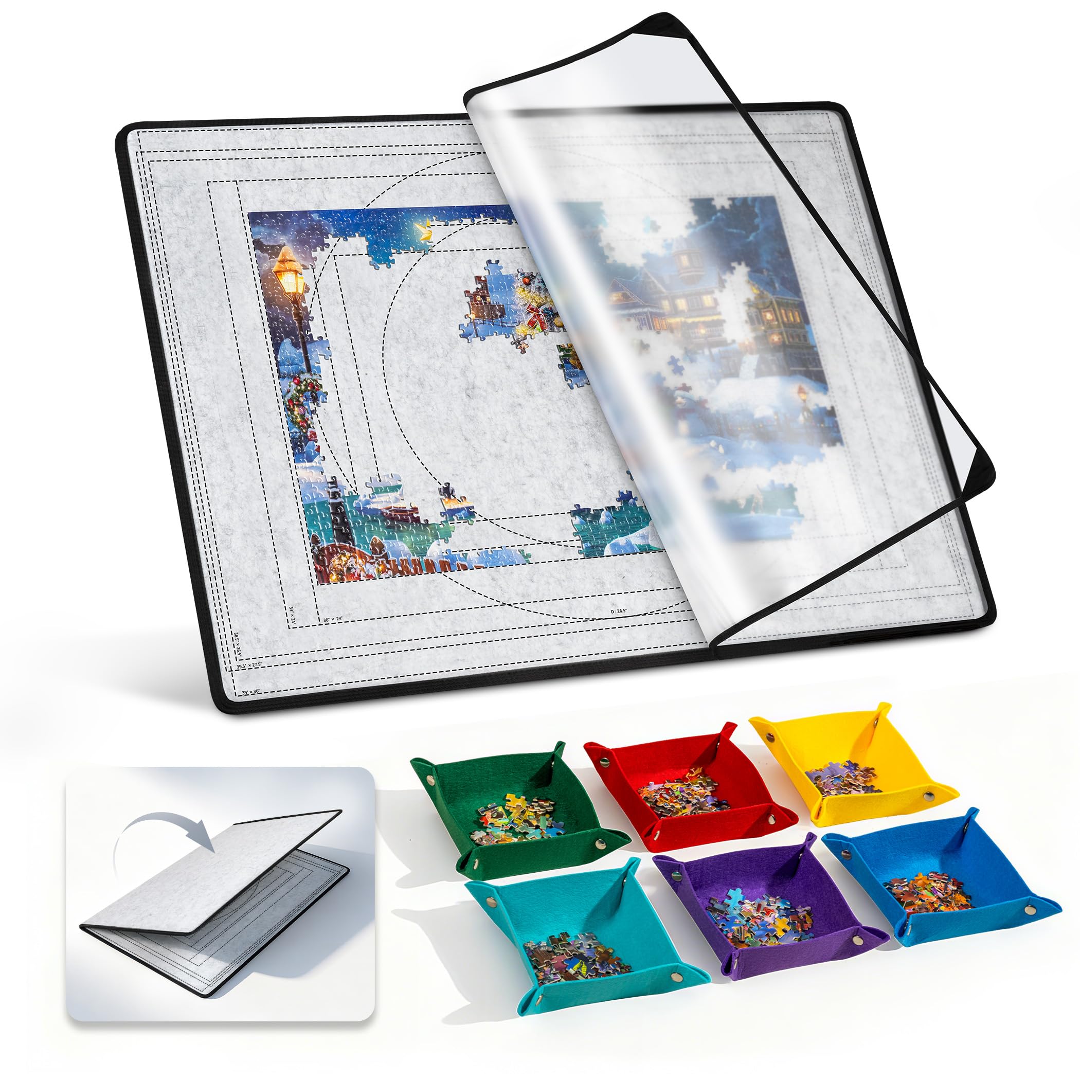 Becko US Foldable Puzzle Board