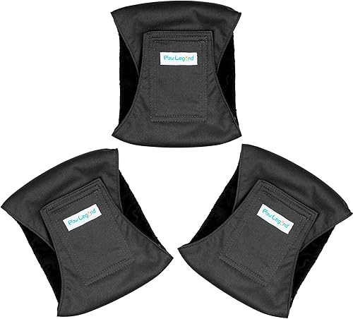 Miniatura 9 de Paw Legend - Pañales lavables para perro macho 3 unidades