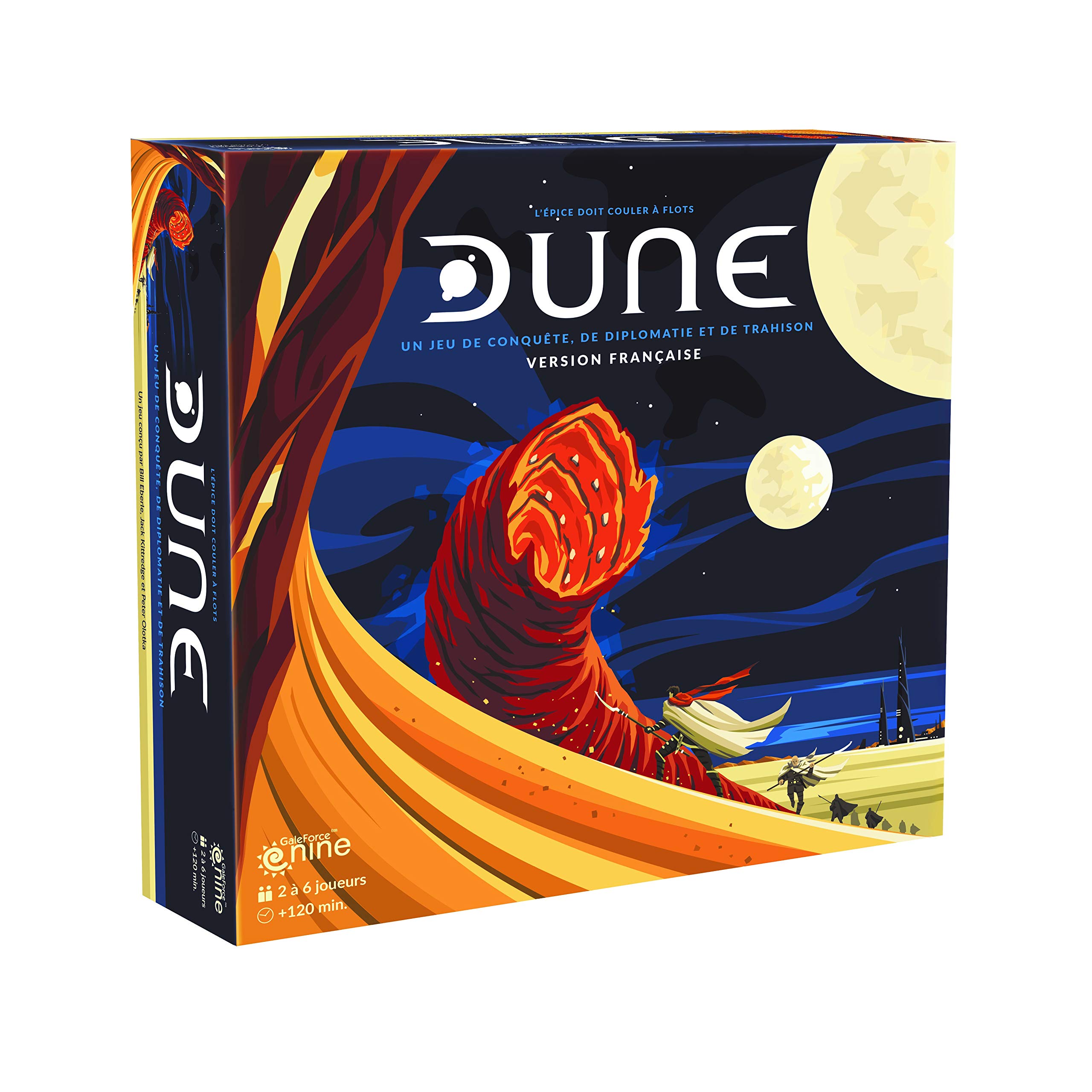 Gale Force Nine Dune Un Jeu De Conquete De Diplomatie Et De Trahison Francaise Version