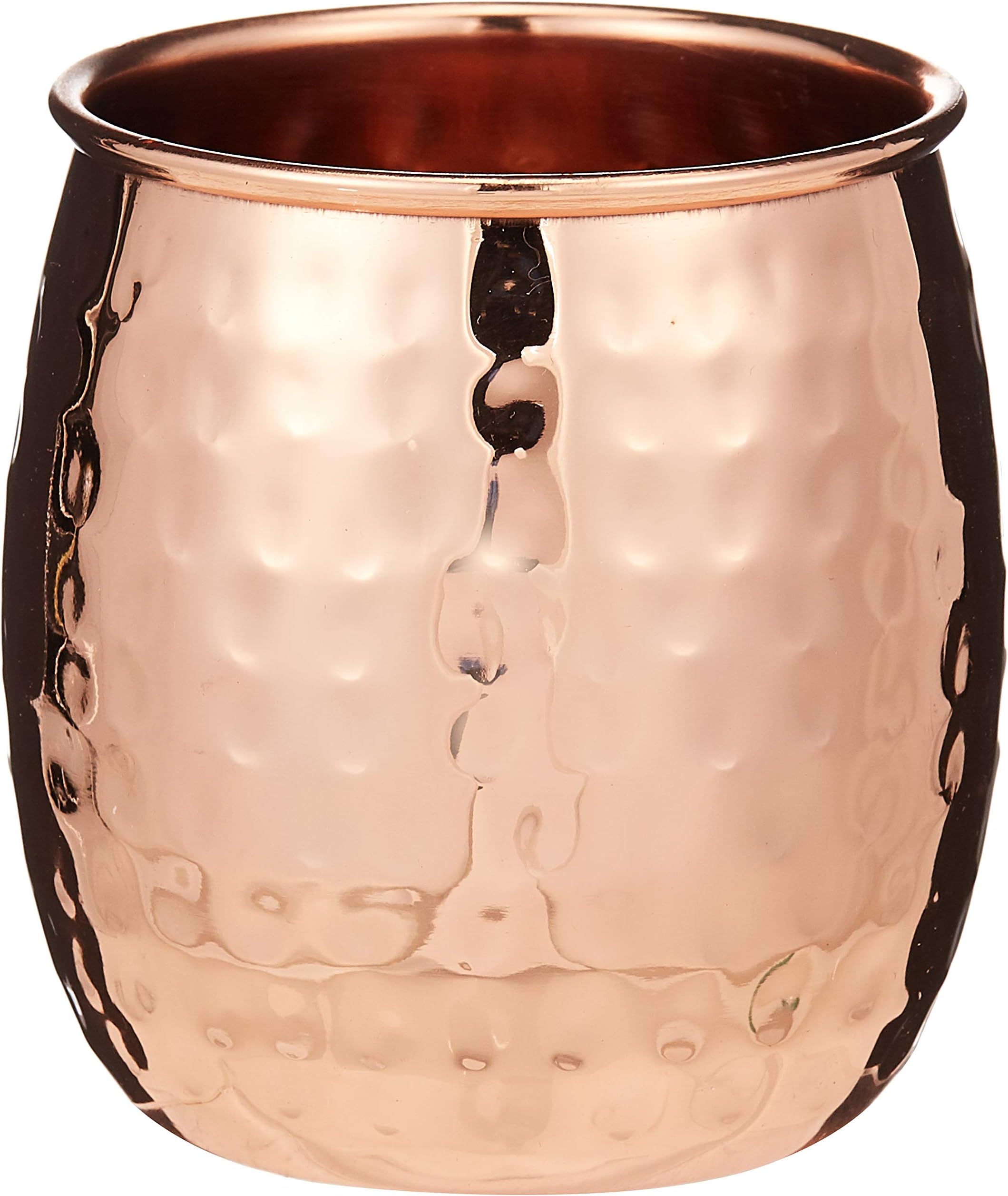 Raj Copper Mule Glass, Brown, 8.5 cm, TCG008, Mocktail Glass , Water Glass , Juice Glass