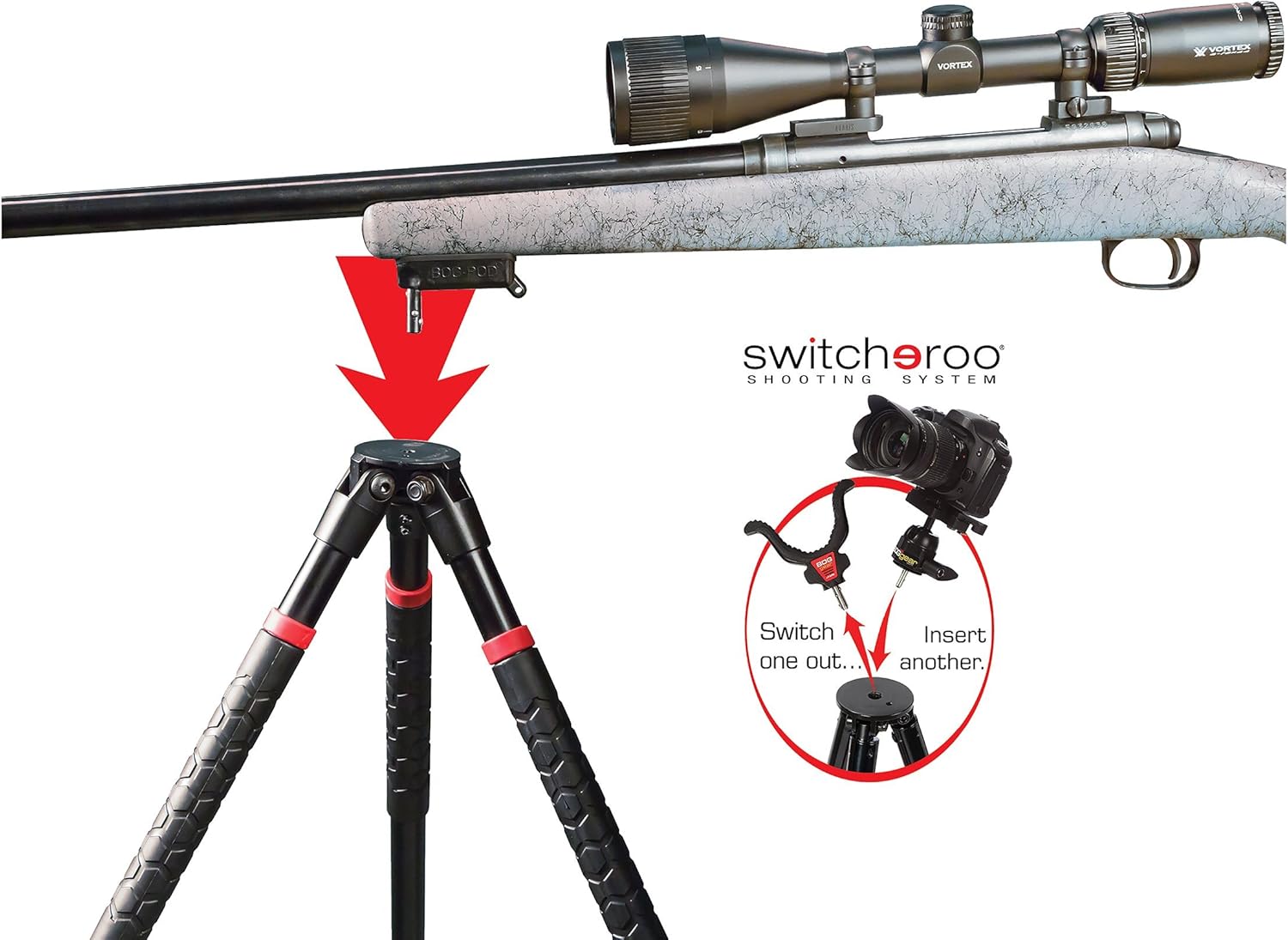 BOG SSM, Sling Swivel Mount with Rotating Sling Swivel Stud, Rifle Attachment, Compatible with all BOG Switcheroo System Tripods, Bipods, and Monopods for Hunting, Shooting, and Outdoors : Sports & Outdoors