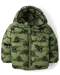Winter Coat (Size 4T) Toddler Kids' Medium Weight Wind-Resistant, Water-Resistant Puffer Jacket