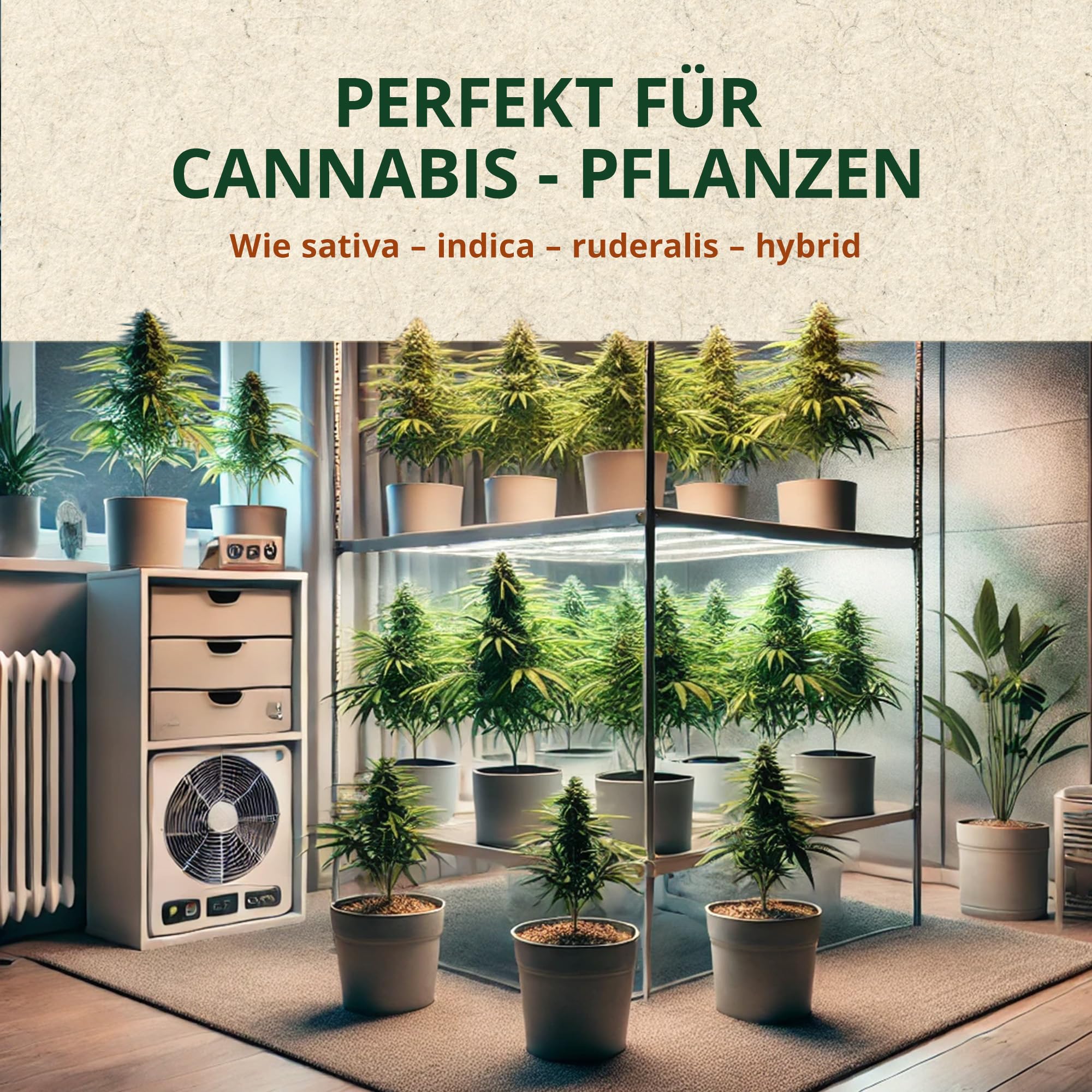 ORAGARDEN Cannabis Erde fr Zimmerpflanzen und Garten - 3L Hanf Erde fr  Cannabis Pflanzen, Palmen, Blumen - 8 Komponenten Cannabiserde : Amazon.de:  Garten