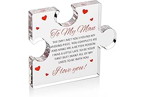 Personalized Engraved Acrylic Block Puzzle
