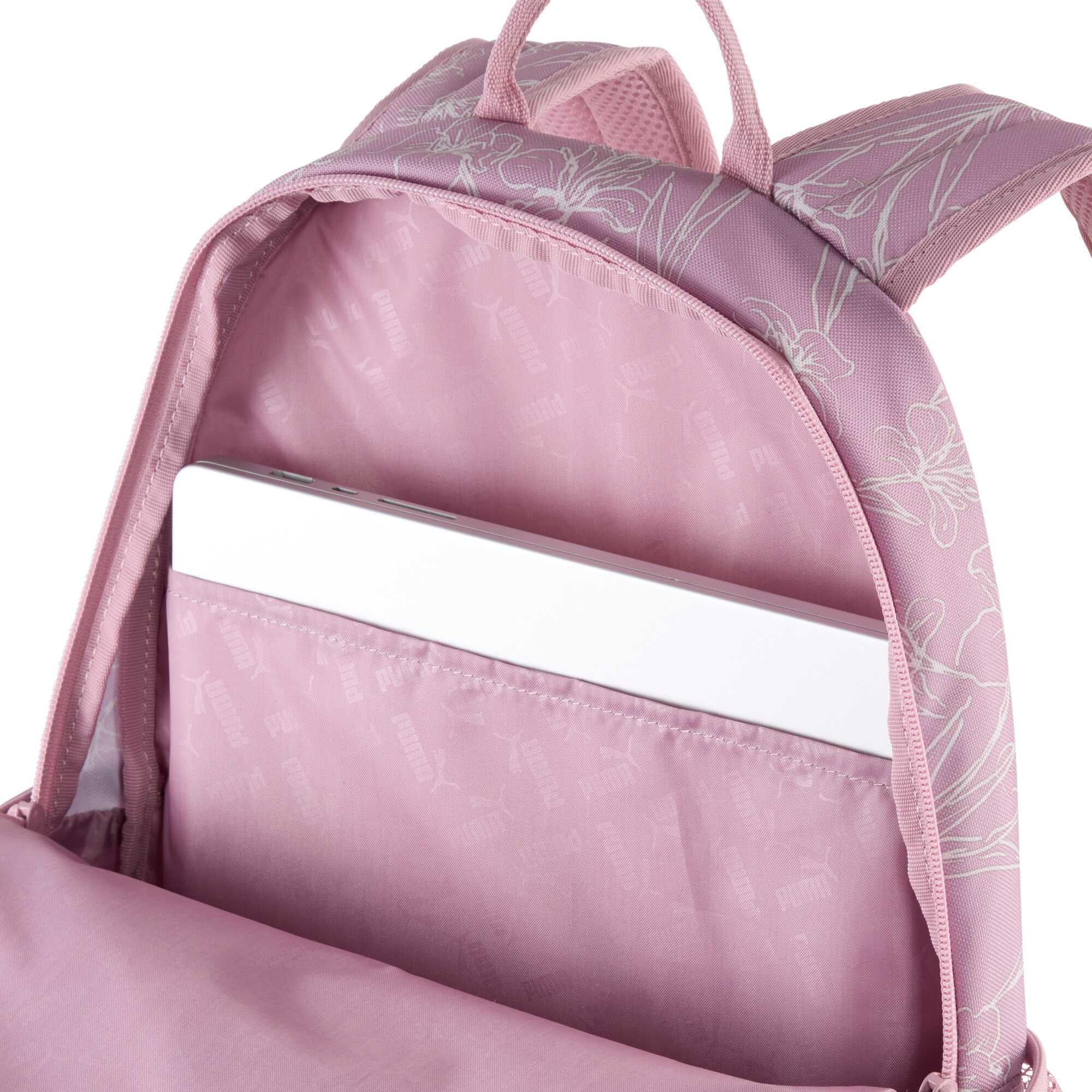 PUMA Academy Backpack Fl, Poised Pink-Floral AOP, One Size