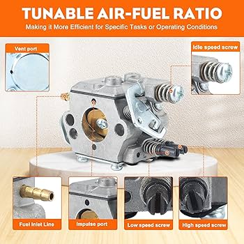 Amazon.com: Hipa 55 51 Carburetor for Husqvarna 51 55