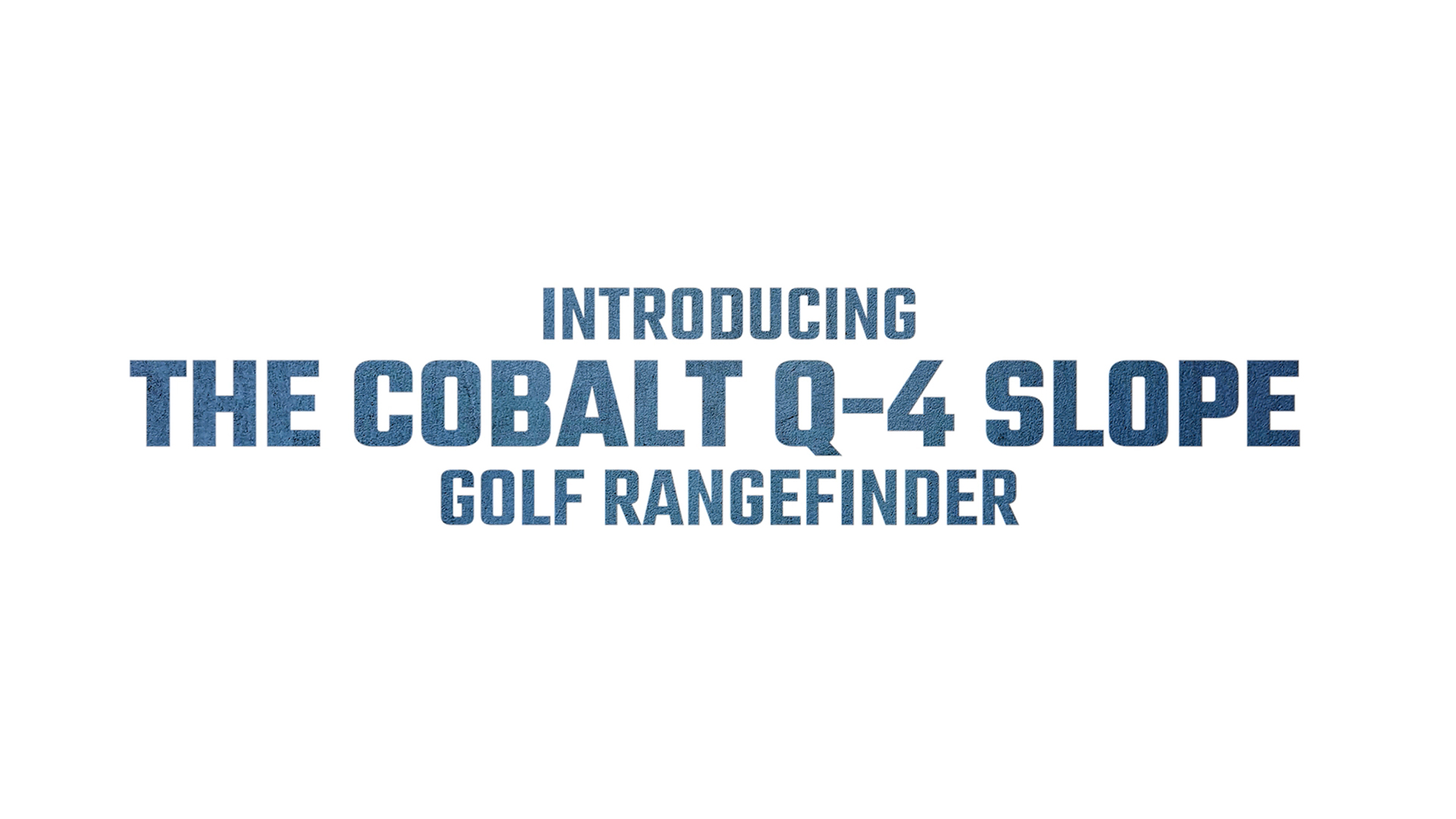 Amazon.com : Cobalt Q-4 Slope Golf Rangefinder – Tournament Legal