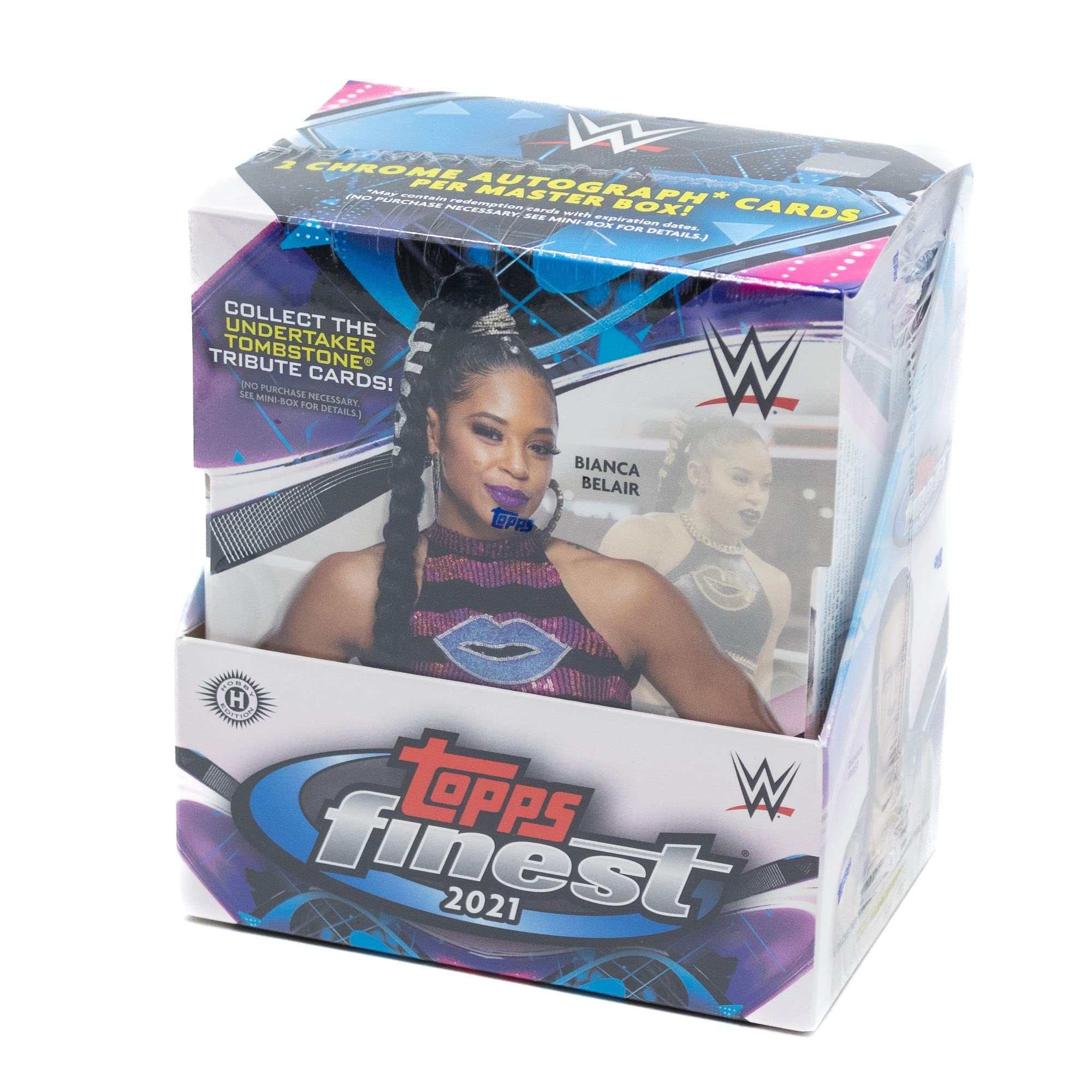 Amazon.com: 2021 Topps Finest WWE Wrestling box (12 pks/bx