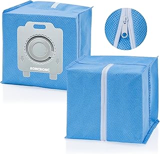 Premium Reusable Vacuum Bags Auto-Sealing Type Compatible with All iRobot Roomba Clean Base - Roomba i1 Plus, i2 Plus, i3 Plus, i4 Plus, i6 Plus, i7 Plus, i8 Plus, j7 Plus, s9 Plus (2pack)