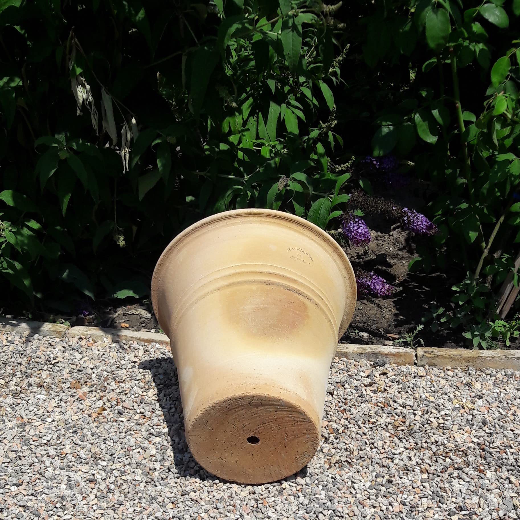 Bela Arte bloempot Mira taupe D 32 H 50 cm kopen