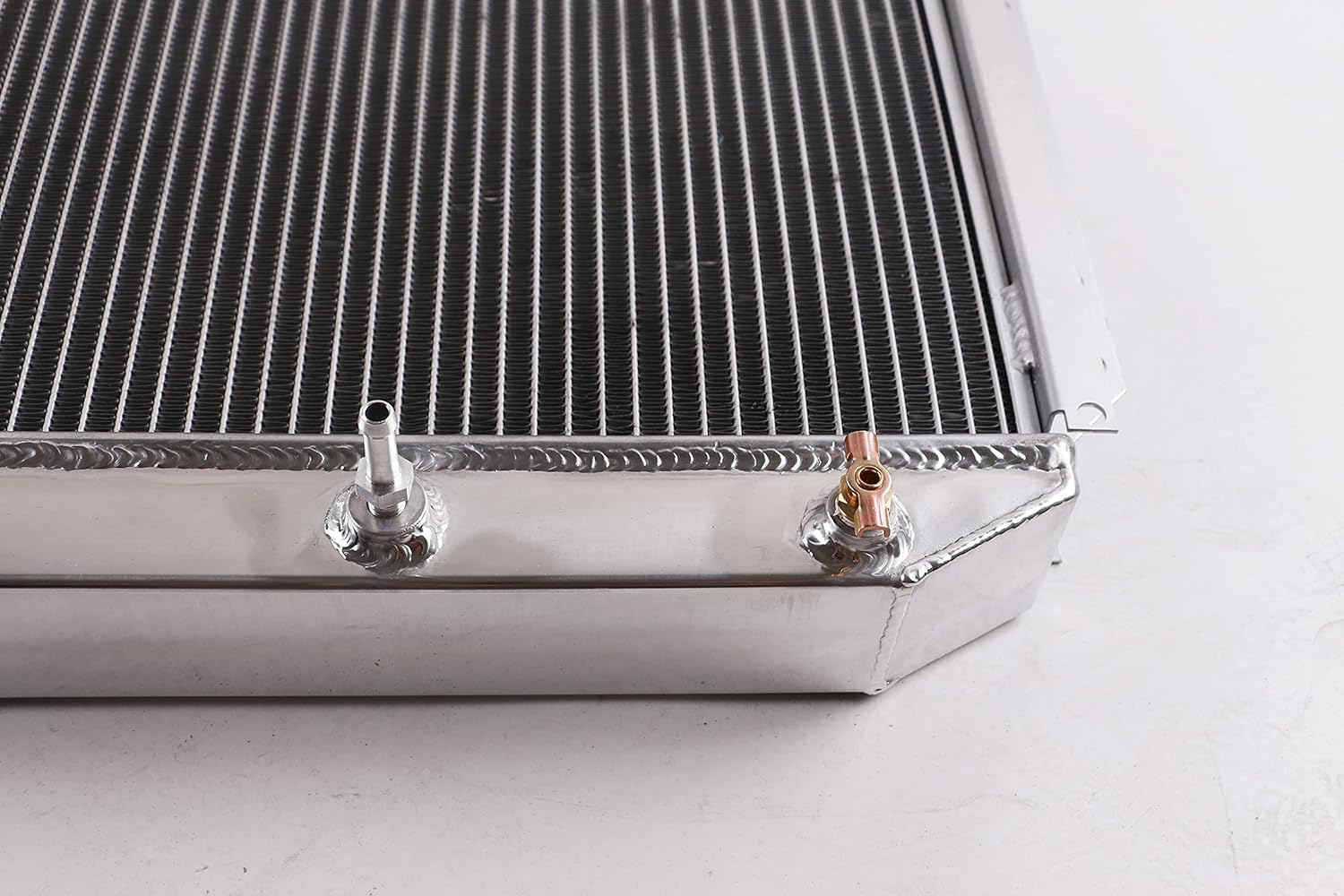 4 Rows Aluminum Radiator For 1953-1956 54 Ford F100 F250 F350 Pickup Truck Models.