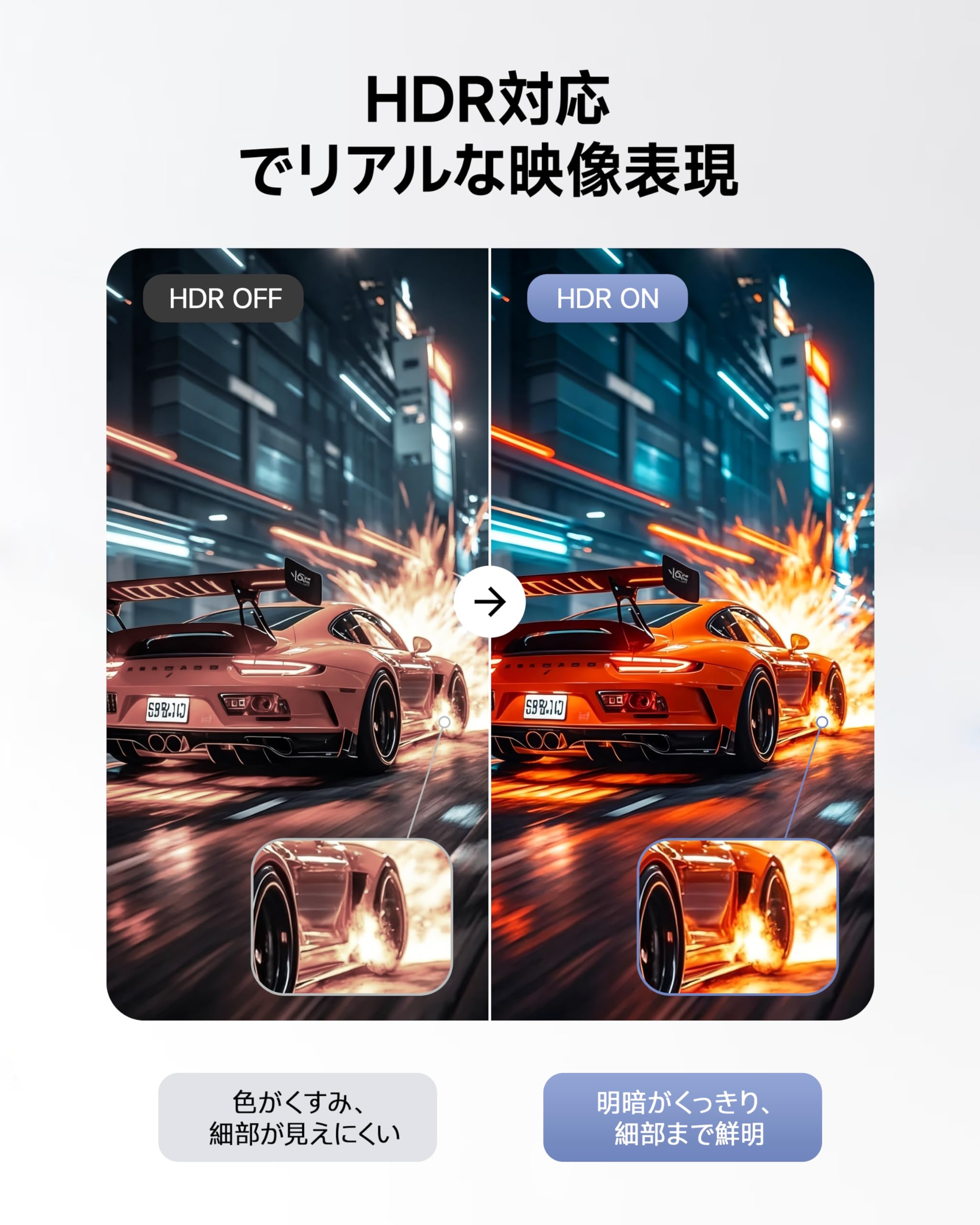 HDMI Type-C to HDMI ケーブル 1.8m【4K 対応 HDR対応/DP Altモード対応機種のみ使用可能】USB CタイプC HDMI変換ケーブル スマホとテレビをつなぐケーブル iPhone 17 Pro Max 17 Pro 17/16/15/MacBook/iPad/スマホType c 3.1接口/ノートPC対応 ゲーム/会議/プレゼン用 高耐久 プラグアンドプレイ - 2