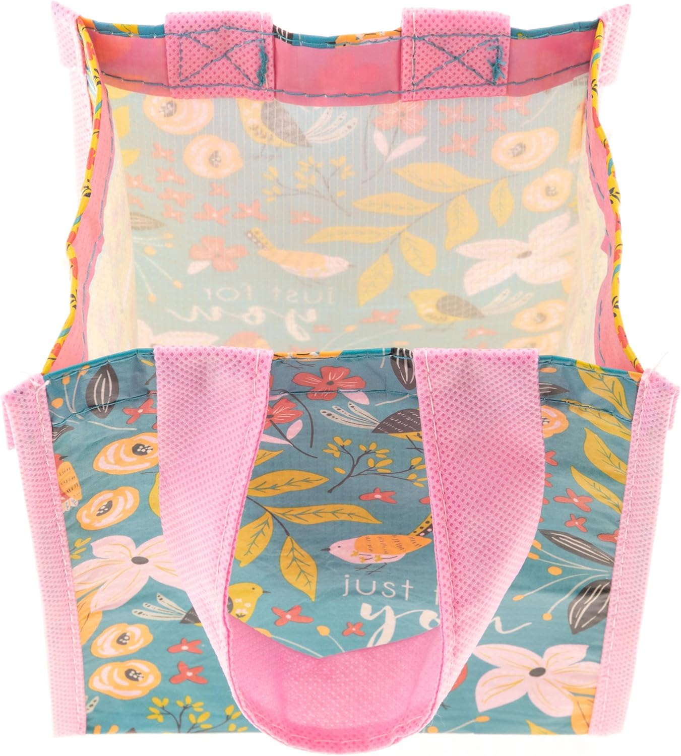 Karma Reusable Gift Bags - Tote Bag and Gift Bag with Handles - Perfect for Birthday Gifts and Party Bags RPET 1 Just For You Small - Image 8