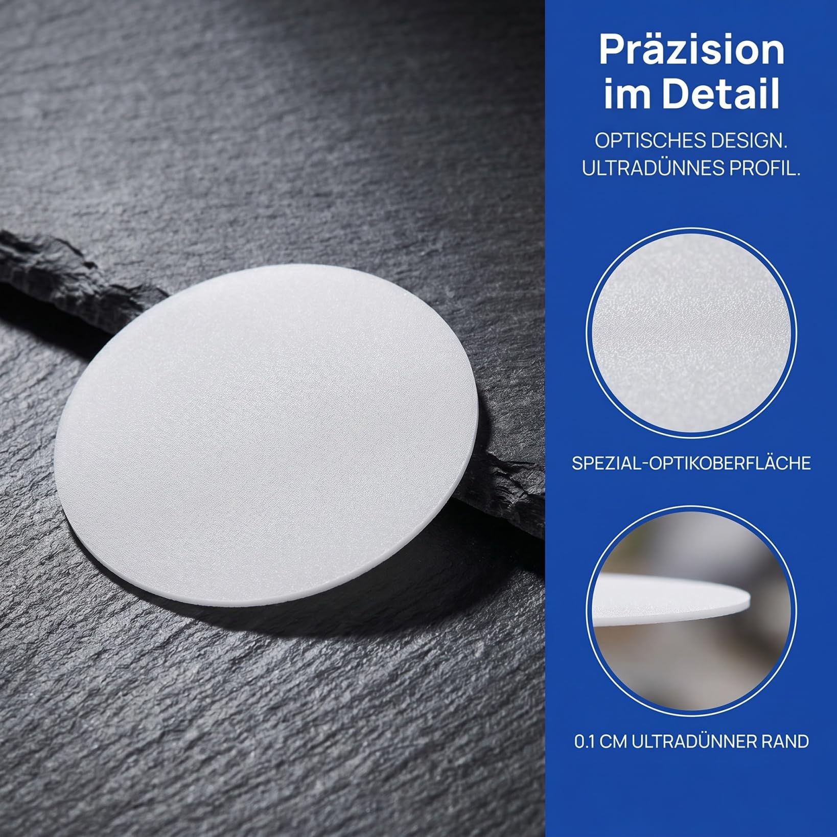 10 cubiertas de difusor para lámparas de techo, protección antideslumbrante para luces LED redondas, con diseño óptico especial para diferentes lámparas empotrables