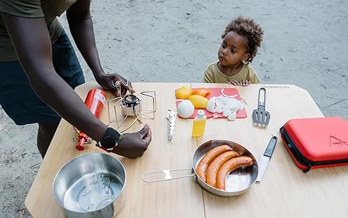 Miniatura 4 de MSR Dragonfly - Estufa compacta de combustible líquido para acampar y mochilero