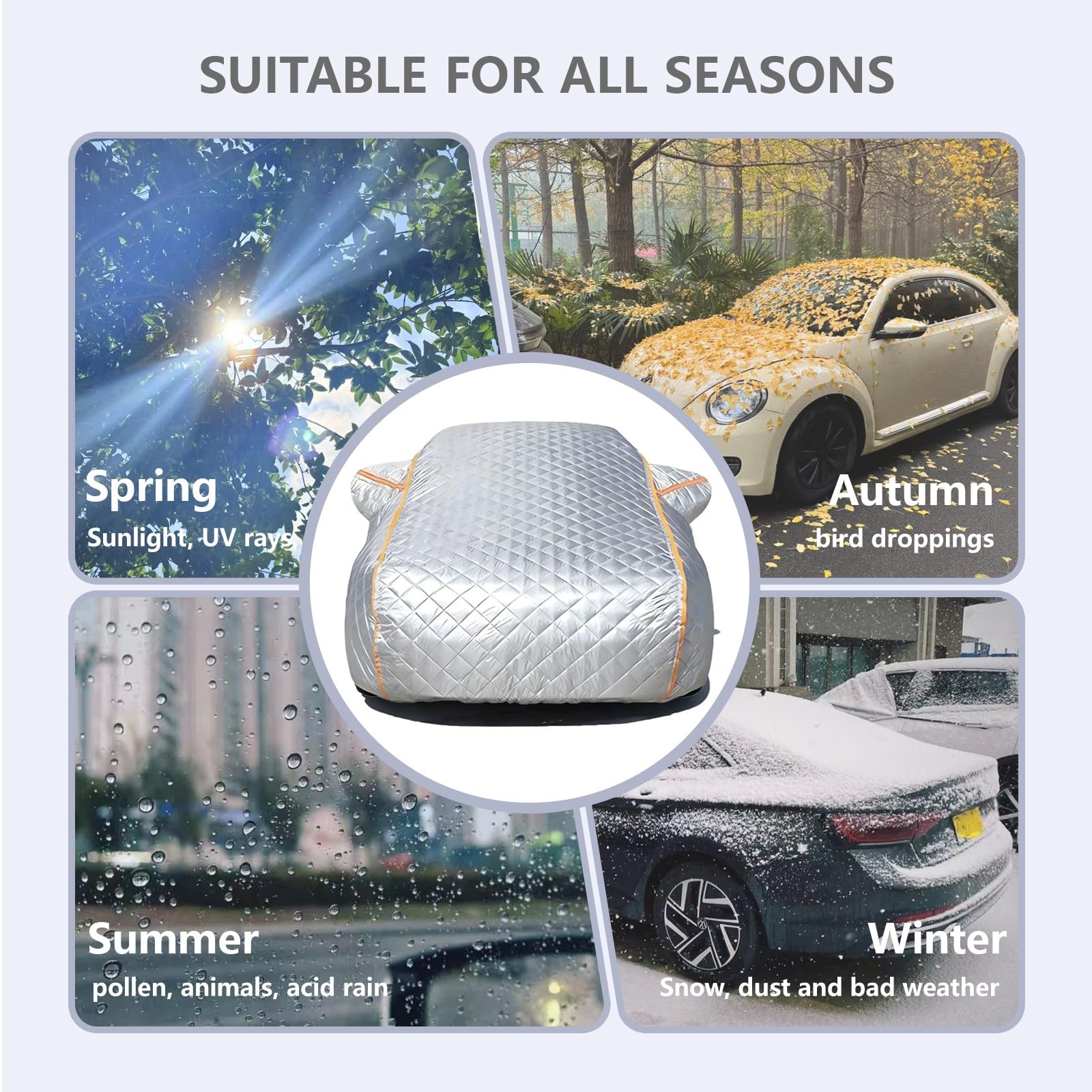Funda para Coche Exterior para Triumph Spitfire (1962-1980), Funda Cocheantiheladas, Impermeable, ProteccióN Polvo Anti-UV Nieve, Exterior O Interior,Resistente wf1202cjh1016