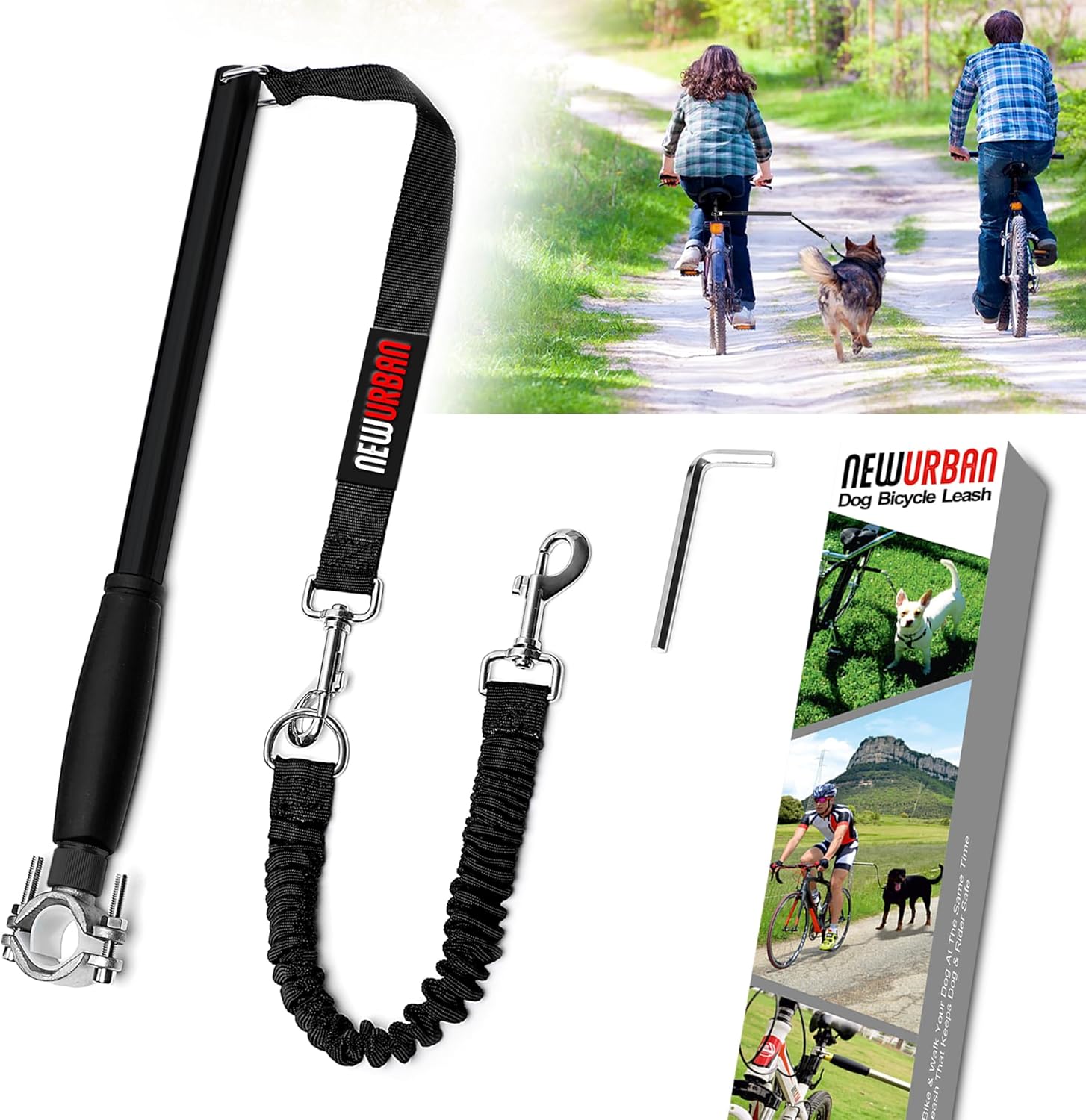 NEWURBAN - Dog Bike Leash - Easy Installation... 15 NEWURBAN - Dog Bike Leash - Easy Installation...