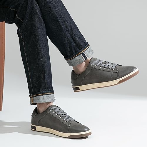 Miniatura 6 de Vostey Men's Sneakers Fashion Casual Shoes Dress Sneaker Oxford Shoes