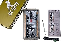 Vista 7 de Juego de controlador de 4 zonas con sensor de temporizador SmartZone-4X Control, repuesto universal para Honeywell, paneles de zonación, truezone