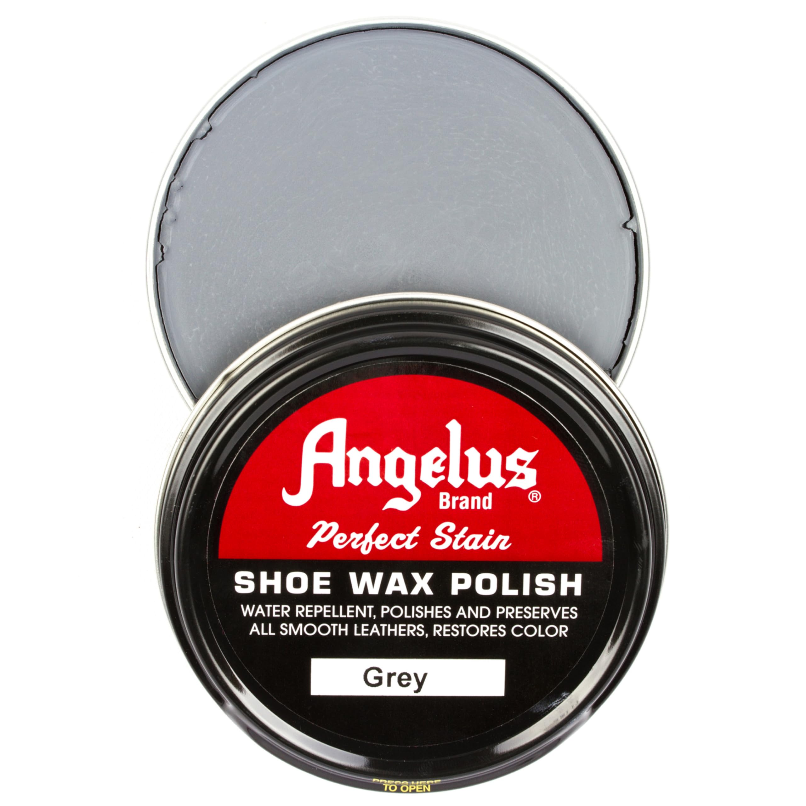 Shoe Wax Polish 3oz (Grey)