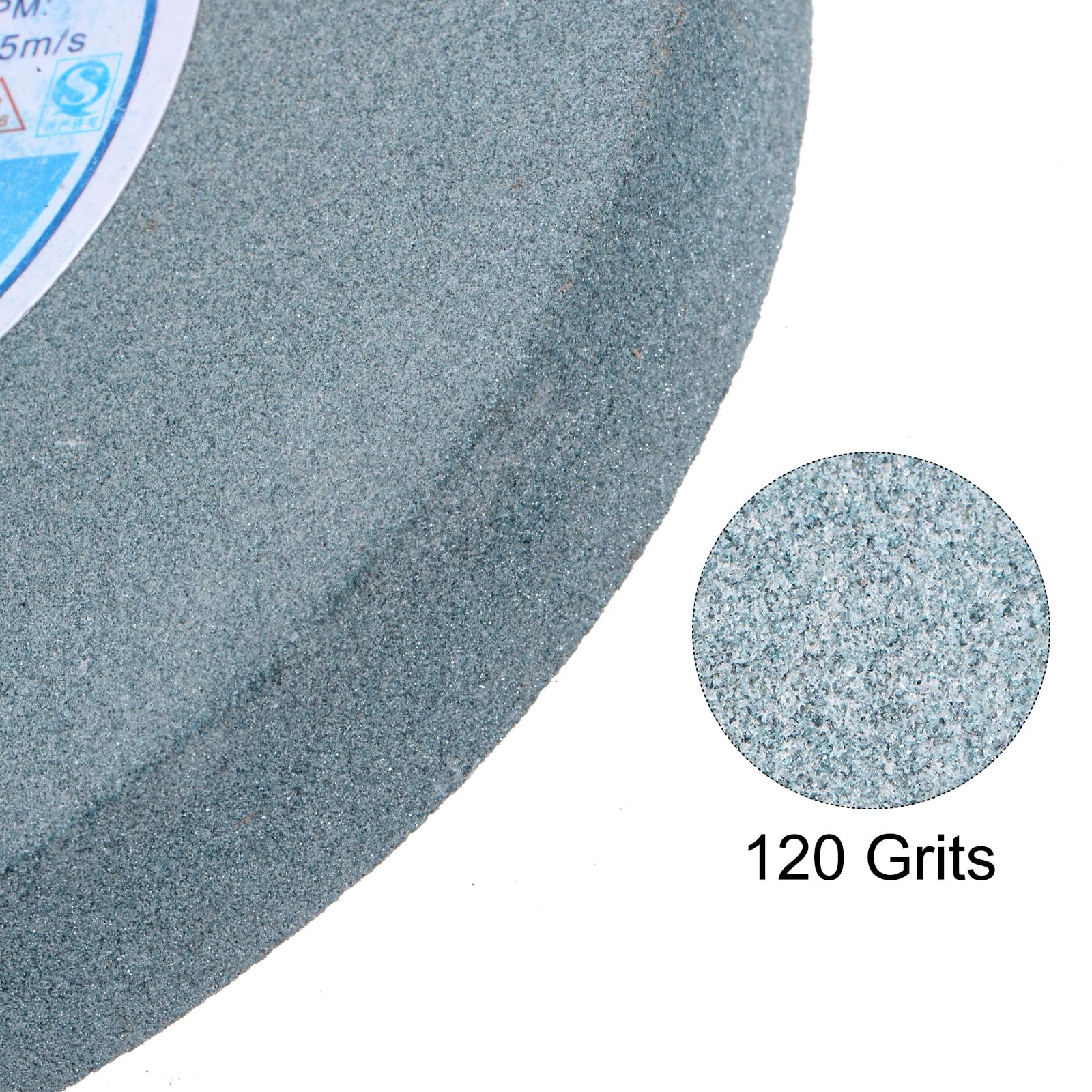 QUARKZMAN Schleifbockscheibe 150x32x20 Mm, Körnung 120 – Grünkarborund Für Hartmetall & Stahl