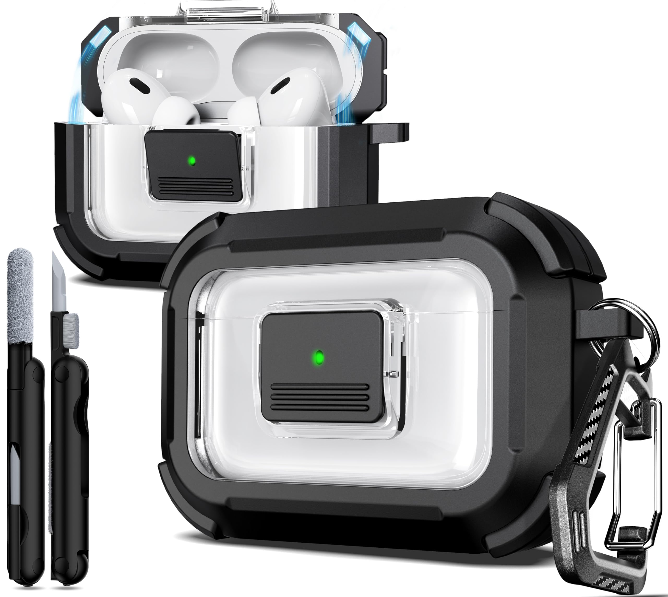 Amazon | R-fun AirPods Pro 第2世代用 保護ケース、Magsafe対応