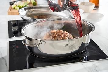 Twin 40993-000-0 Plus Multi-Purpose Roasting Dish Suitable for Induction Cookers Diameter: 38 cm