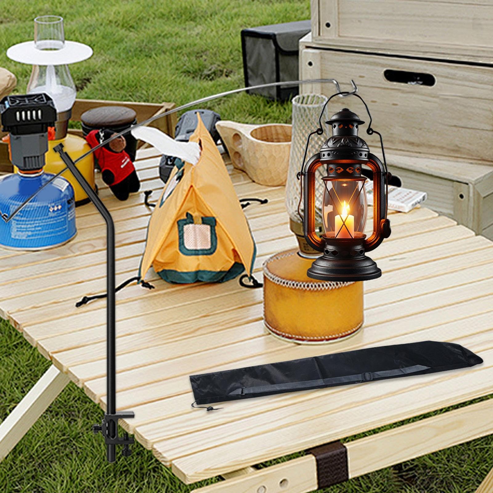 Lampe à Pile Puissante - Camping et Bivouac