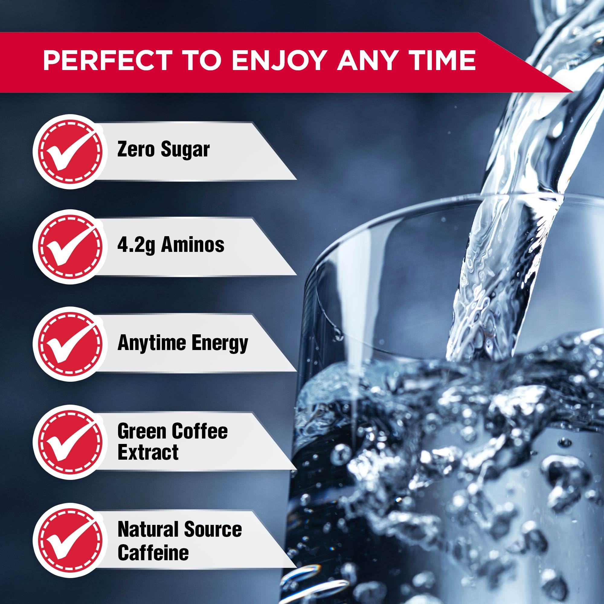 ALLMAX ACUTS Amino Energy Powder, 30 Servings, Pina Colada — Amazon image 6