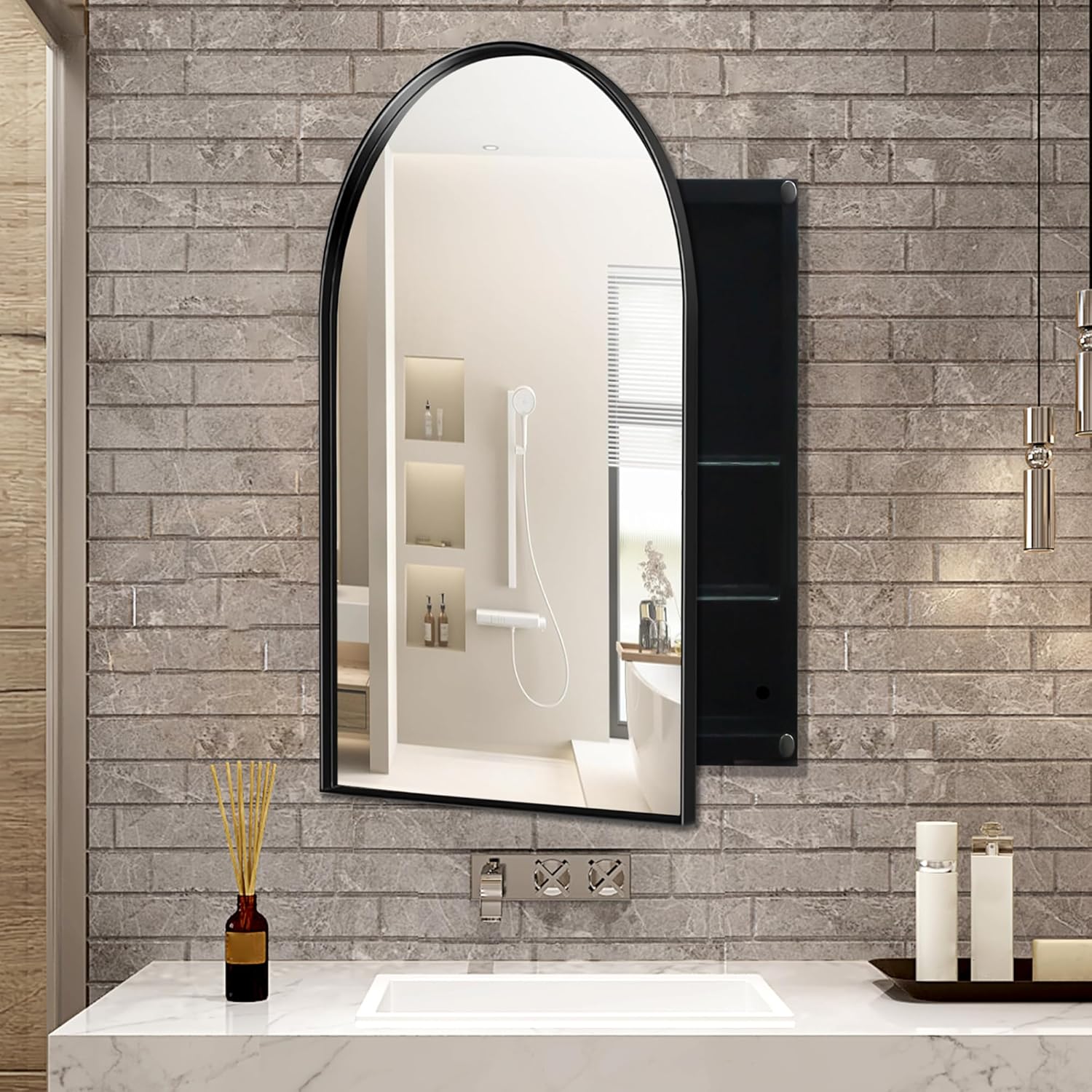 RLRO Arched Medicine Recessed Medicine