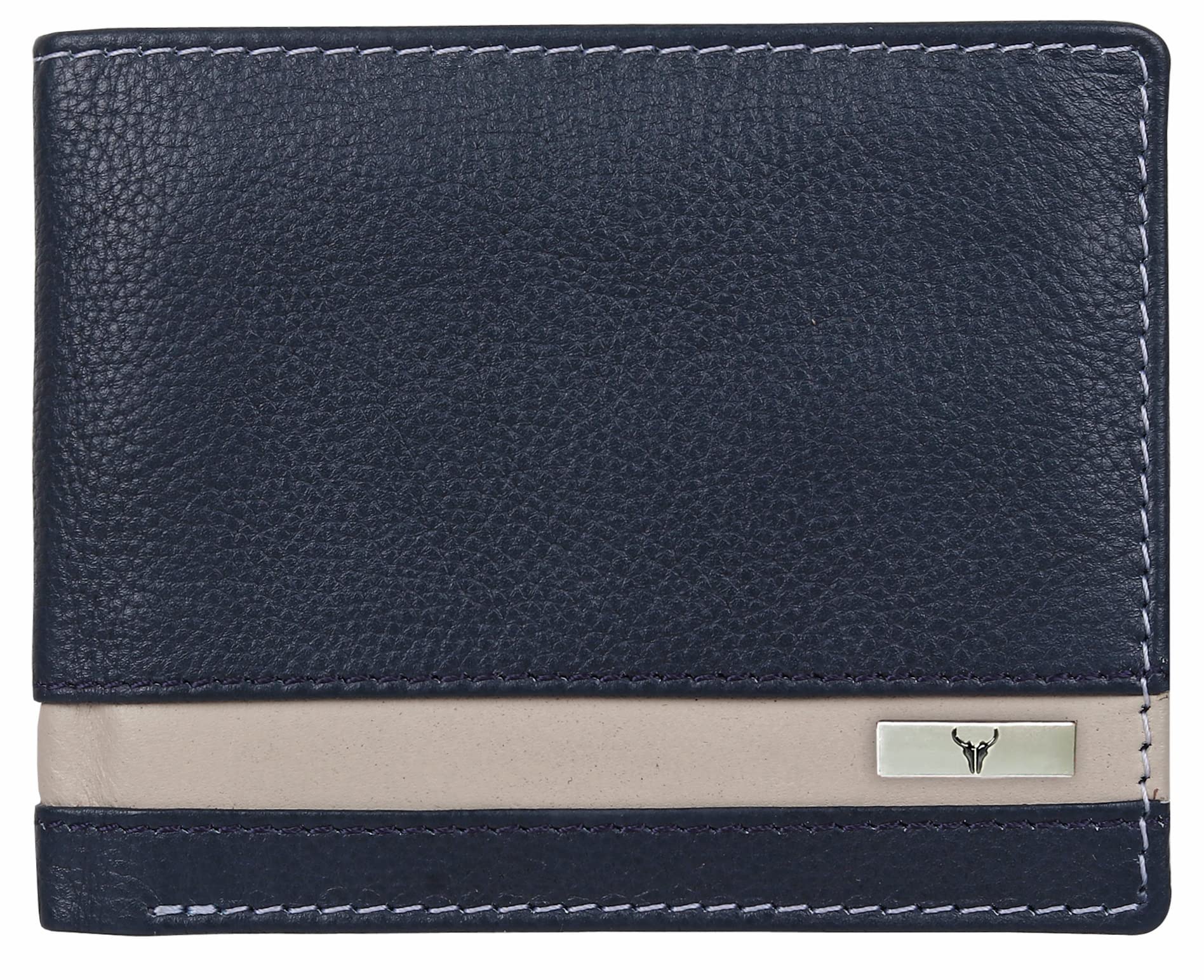 NAPA HIDE Leather Wallet for Men I 6 Credit/Debit Card Slots I 2 Currency Compartments I 1 ID Window I 2 Secret Compartments I 1 Coin Pocket