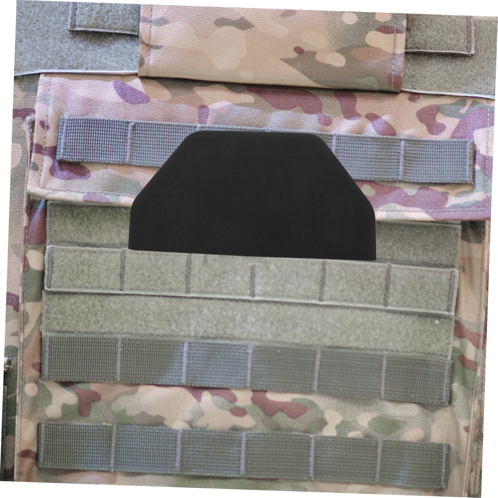 ifundom 2 Pezzi Protezione Gilet Tattico in EVA Imbottitura Leggera e Resistente per Boxe e Piastra Ammortizzante Rimovibile per Comfort e Portabilità