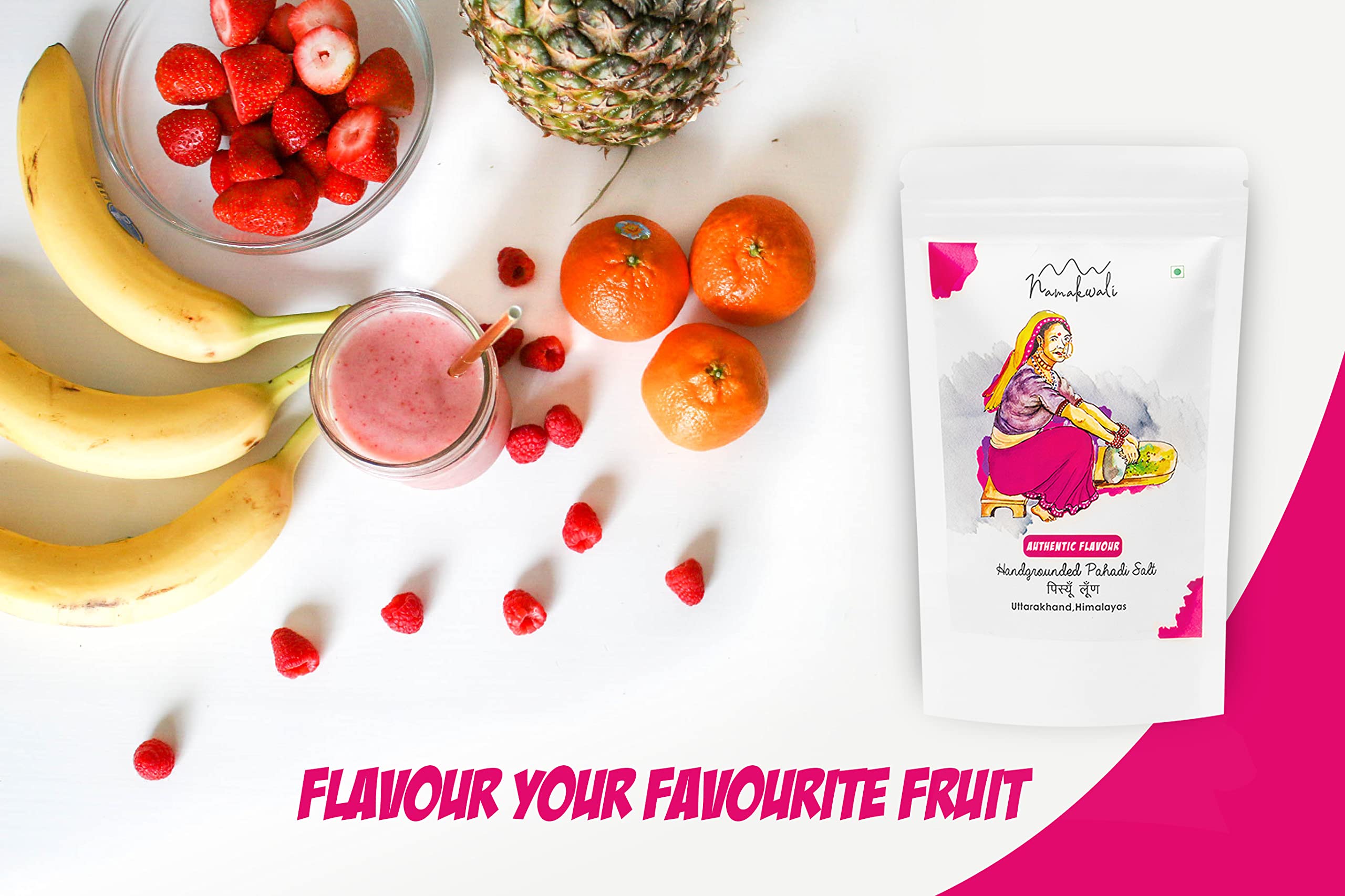 Namakwali Pahadi Flavoured Salt Hand Grounded On Silbatta (Adrak Flavour), 200gm | As Seen On SharkTank India S3 - Image 7 thumbnail