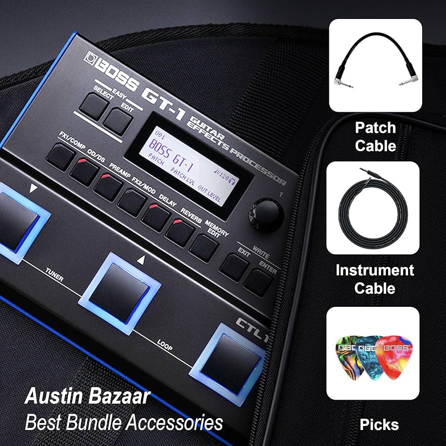 BOSS　GT-1　Guitar Effects Processor Boss GT-1 Guitar Multi-Effects Processor – Mainstagemusic