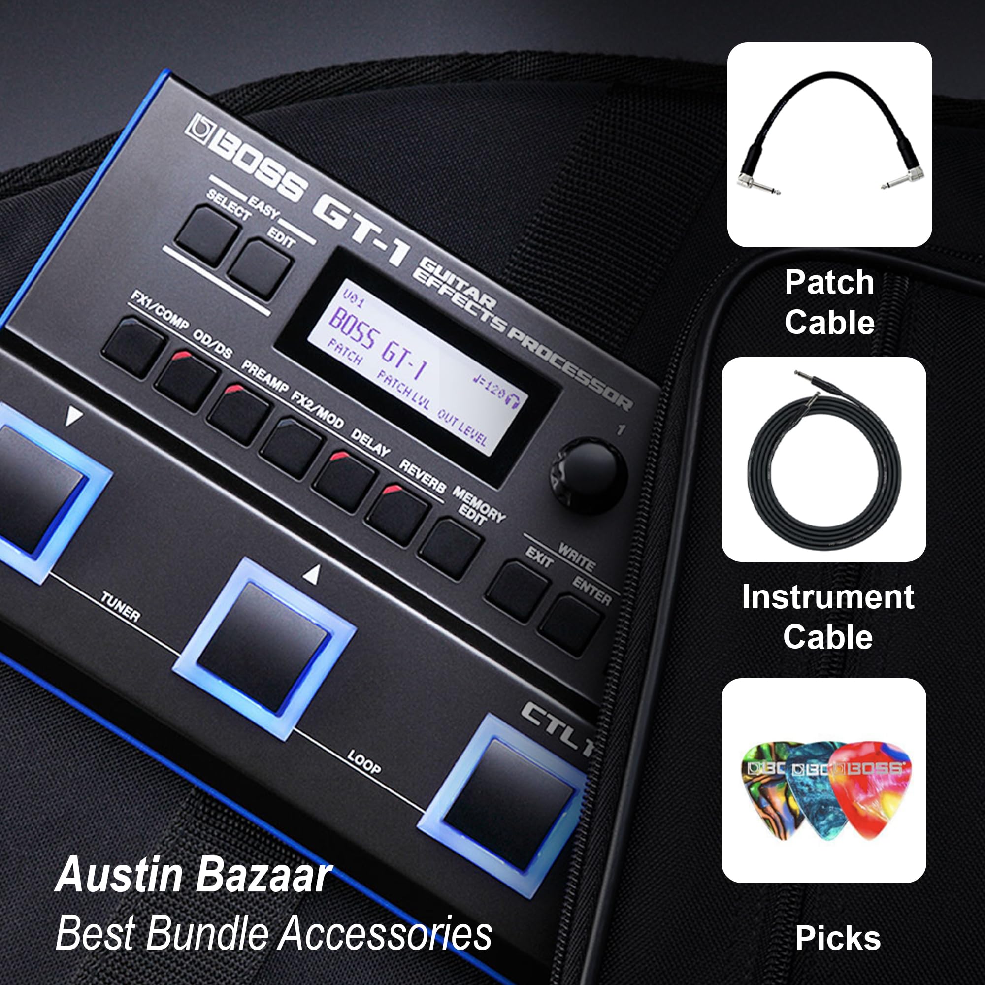 BOSS GT-1 エフェクトプロセッサー Amazon.co.jp: BOSS GT-1 ギターエフェクトプロセッサー Roland