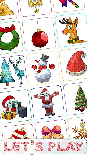 Christmas Poly Art: Artbook & Color Puzzle Game - Image 2