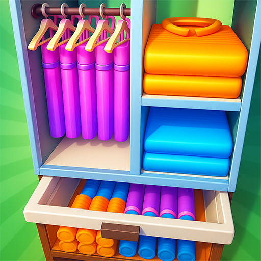 Closet Organizing Sort Puzzle Master: Wardrobe Organizer Sorting