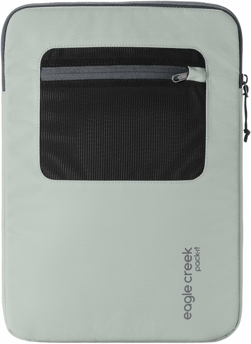 Eagle Creek Pack-It E-Tools Laptop Sleeve for Protecting Tech - External Zippered Mesh Pocket - Impact Resistant - Soft Fleece Lining - Easy Carry Attachment Loops - Black - 14”