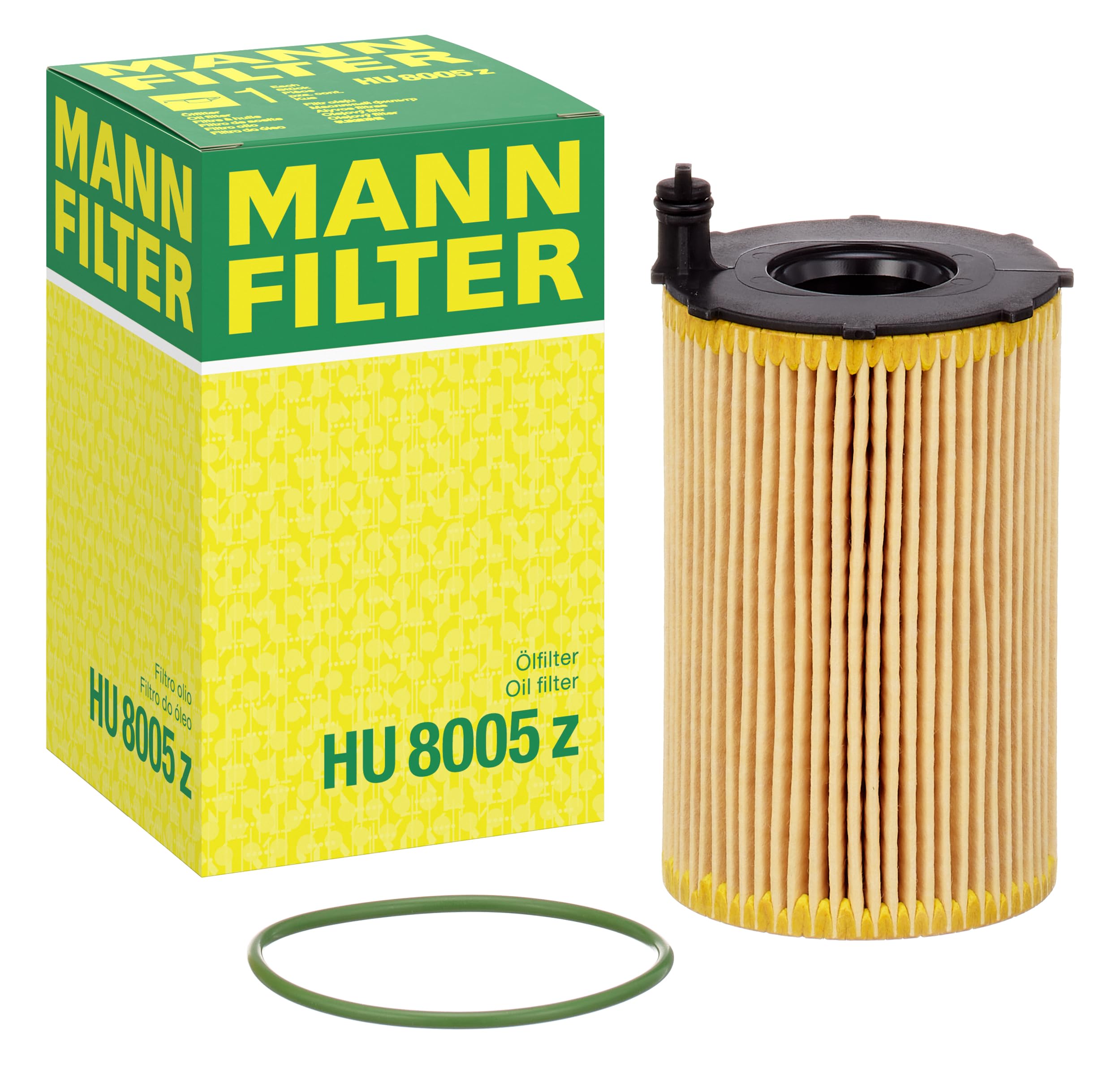 MANN-FILTER Mann Filter HU8005Z Oil Filter Element, Metal Free