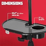 Gator Frameworks GFW-MIC-ACCTRAY Microphone Stand Tray, black