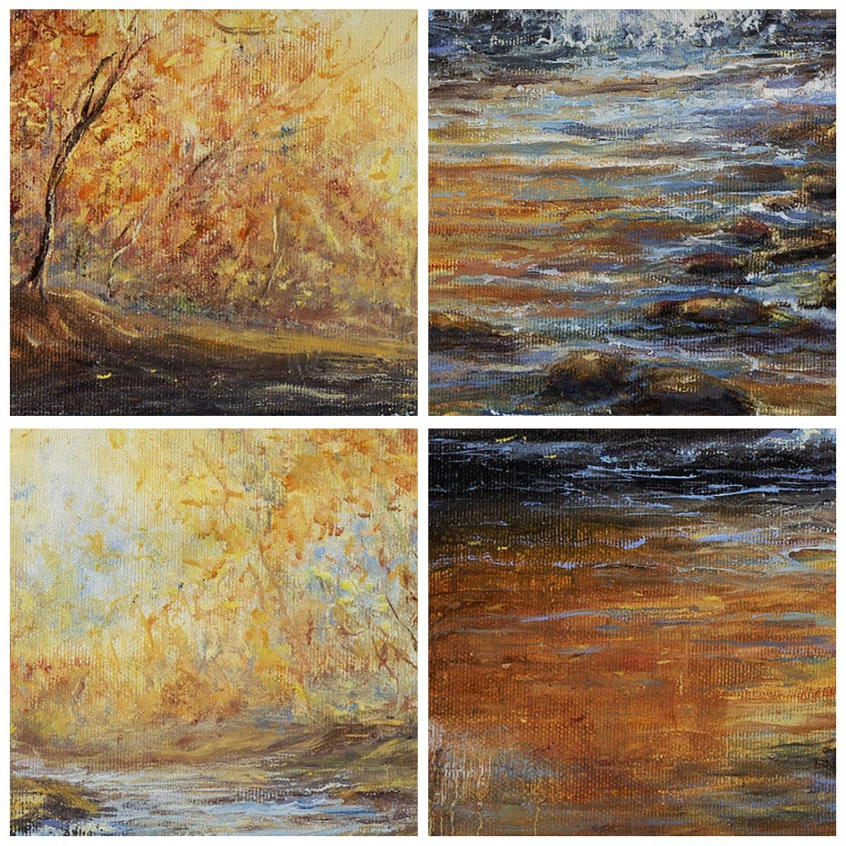 Stampe da Parete Moderne 100x70 cm Quadro su Tela Natura Paesaggi - 3973