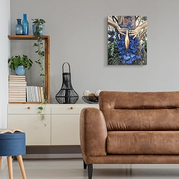 40 x 50 Inch | Unveiling Nature's Essence | Oil | Surreal forest artwork Original Handmade Modern Abstract Oil Canvas Painting Wall Artwork