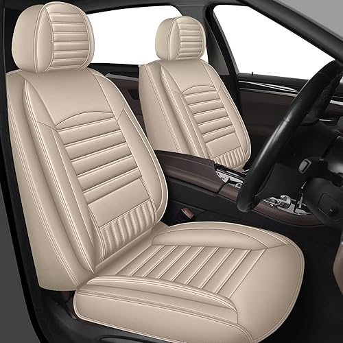 Miniatura 8 de Fundas de asiento de automóvil para Hyundai Santa Fe 2007-2024, juego completo de 5 asientos, impermeable, de piel sintética, protector de cojín