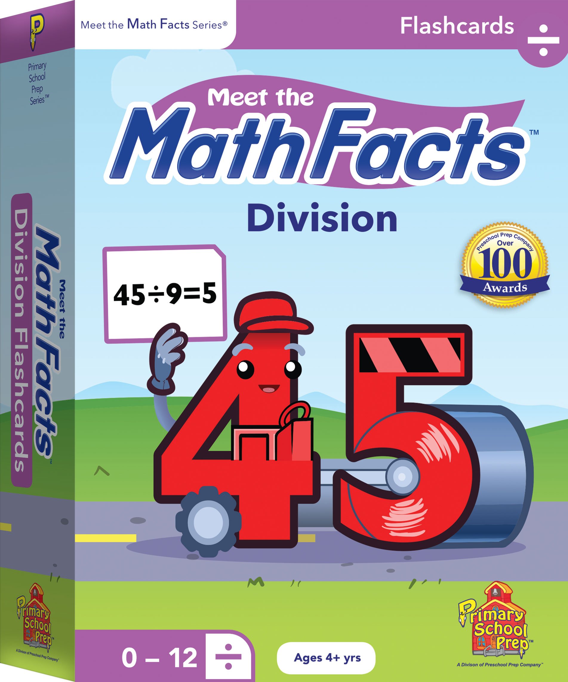 Meet The Math Facts: Division Flashcards