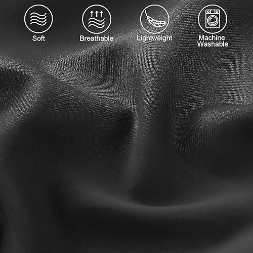 Miniatura 4 de Exclusivo Mezcla Juego de edredón bohemio con flecos y pompones, tamaño Queen, 3 piezas, ligero, de plumón, alternativo, para todas las estaciones