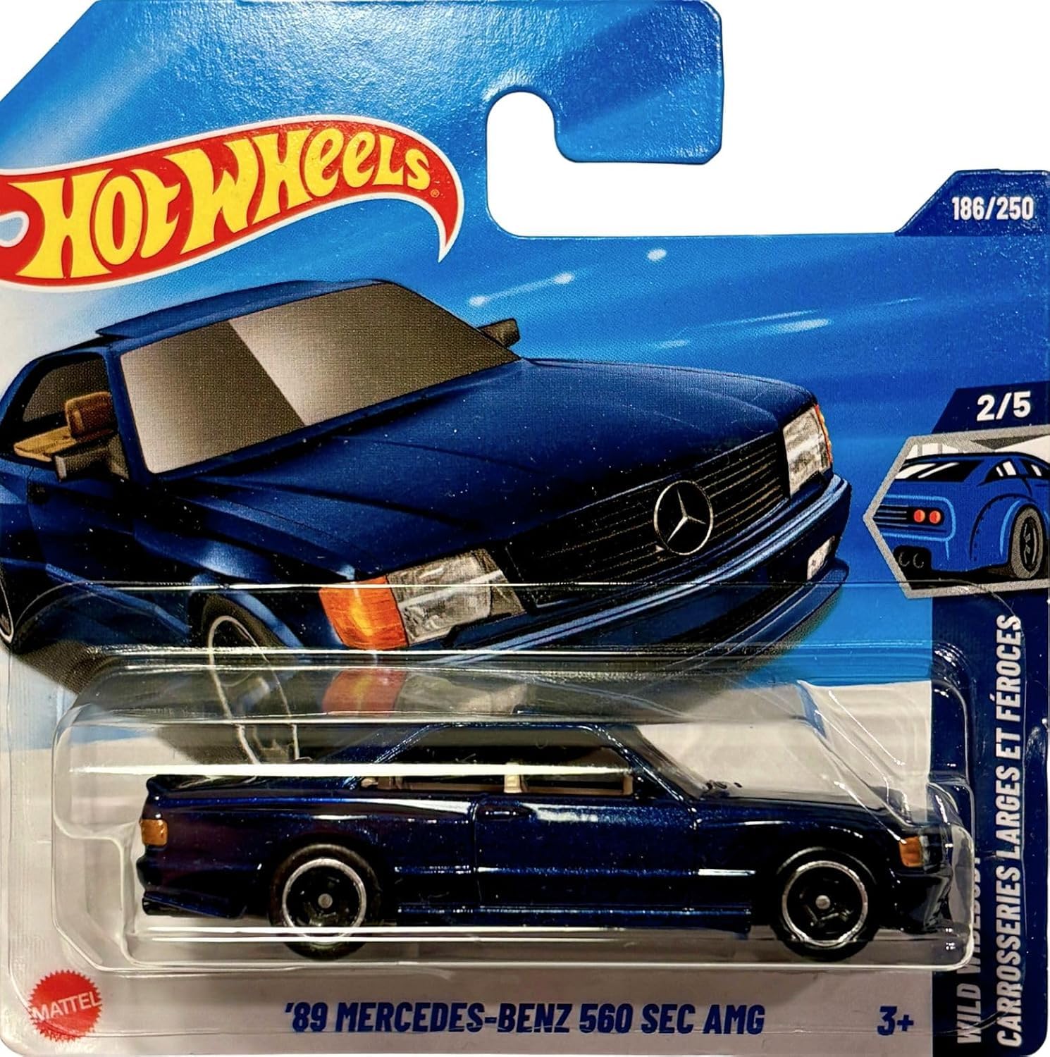 Hot Wheels - '89 Mercedes-Benz 560 SEC AMG - Wild Widebody 2/5