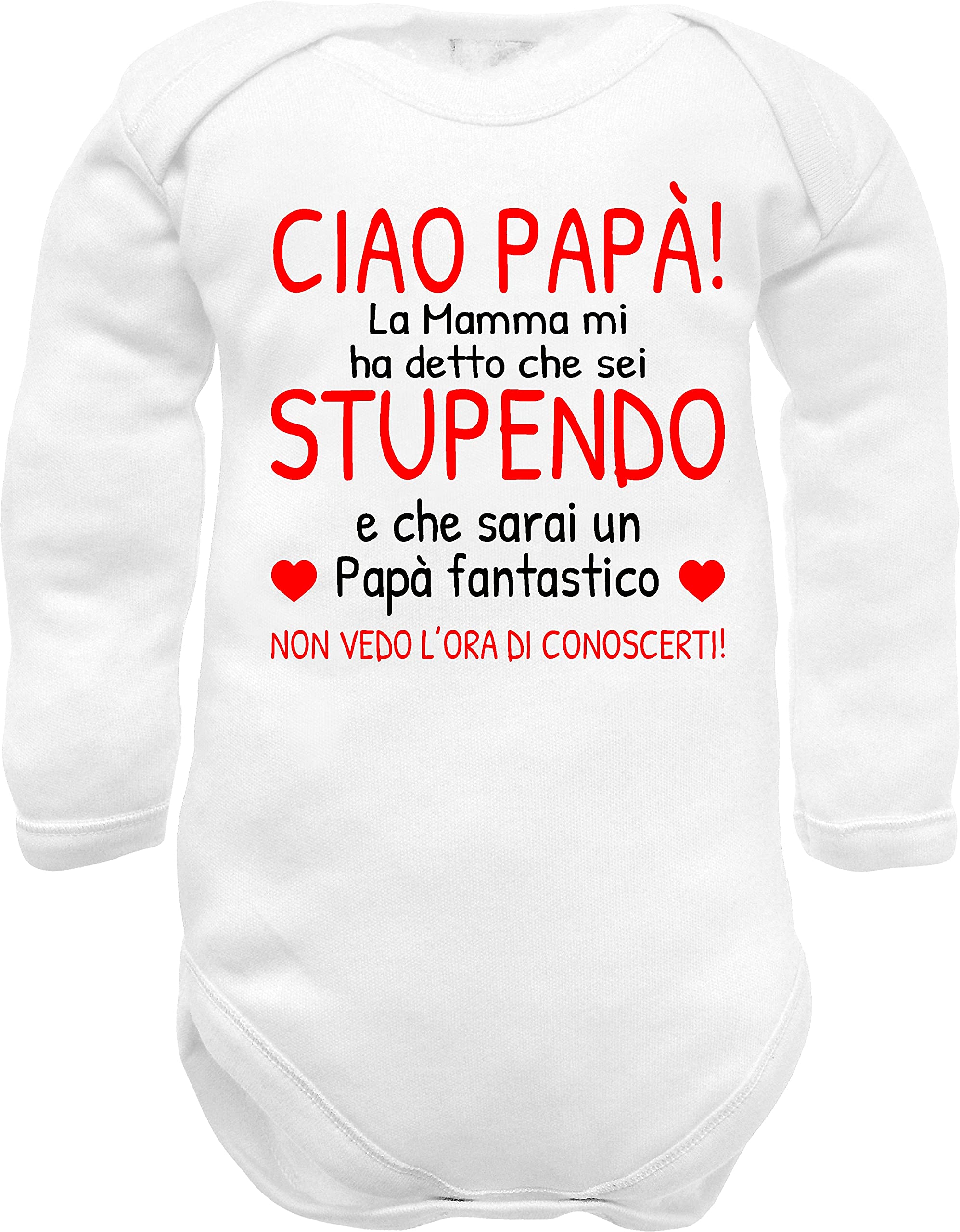 body neonato Papà Stupendo e fantastico Mamma stupenda e meravigliosa regalo nascita