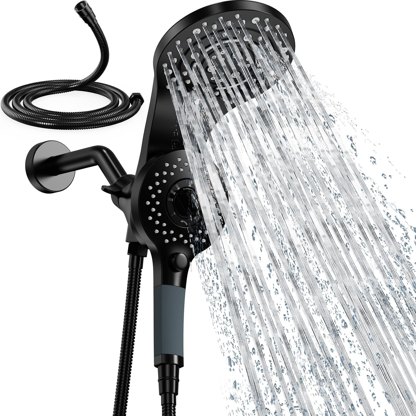 Shower Heads With Handheld Spray Combo, High Pressure 2 IN 1