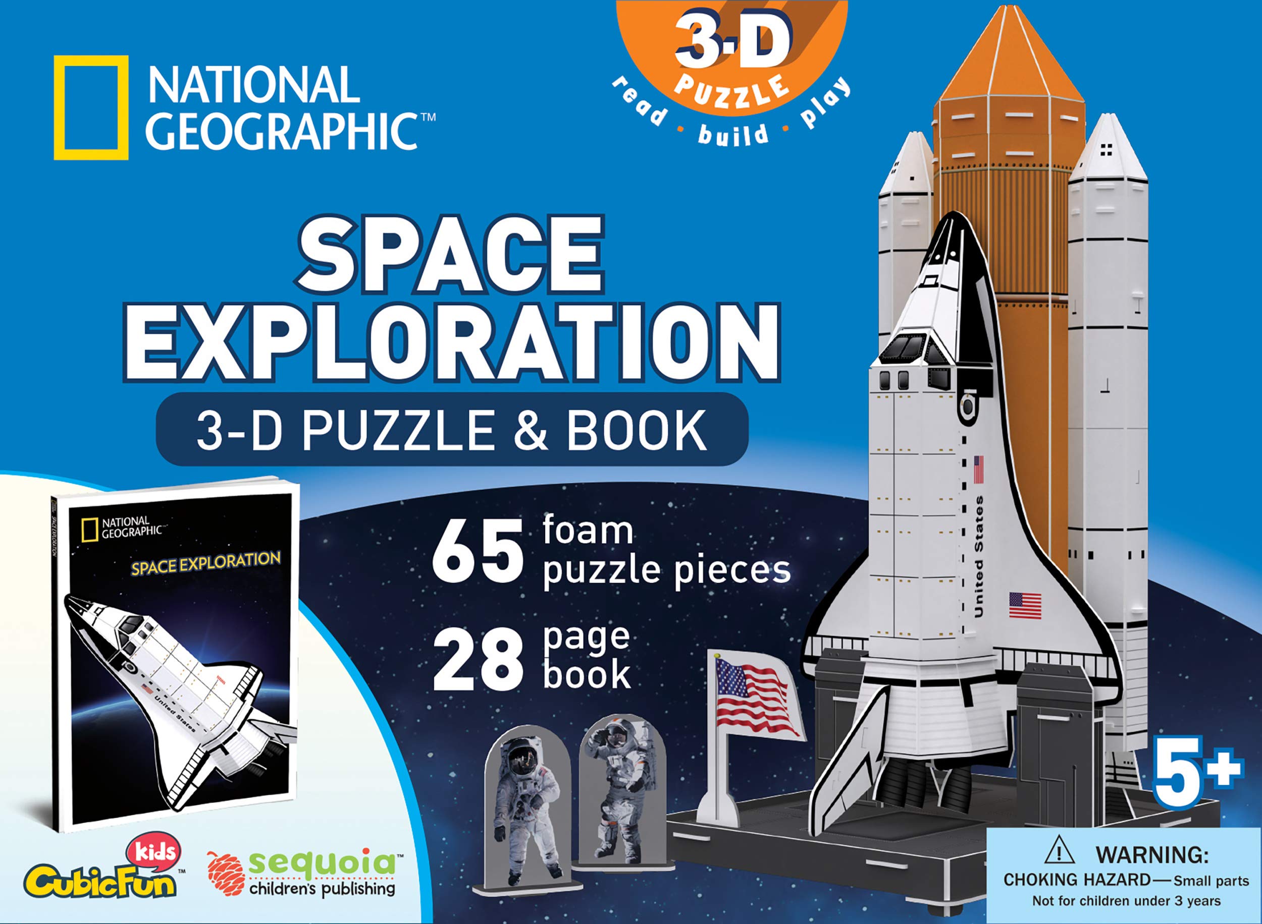 National Geographic Space Exploration 3-D Puzzle a